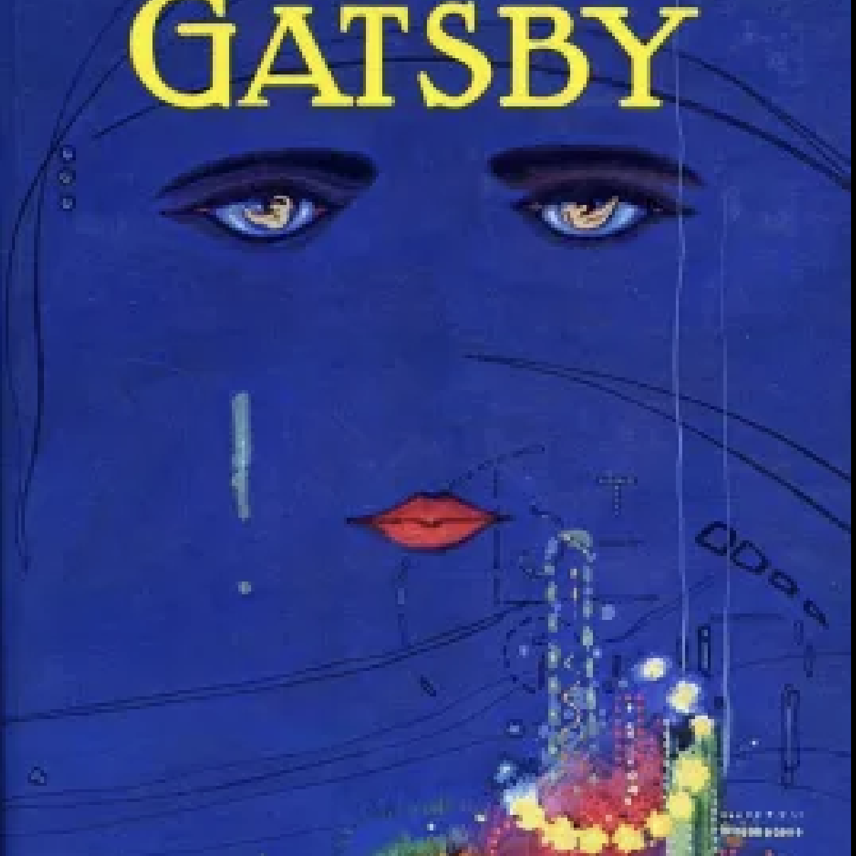 The original cover of The Great Gatsby (public domain)
